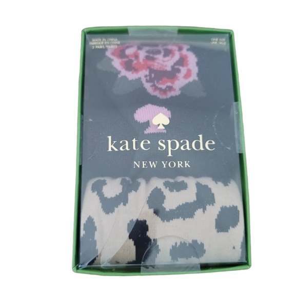 kate spade Accessories - New 3 Pack Kate Spade Crew Socks